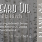 2oz Vanilla Birch Beard Oil