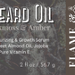 2oz Oakmoss & Amber Beard Oil